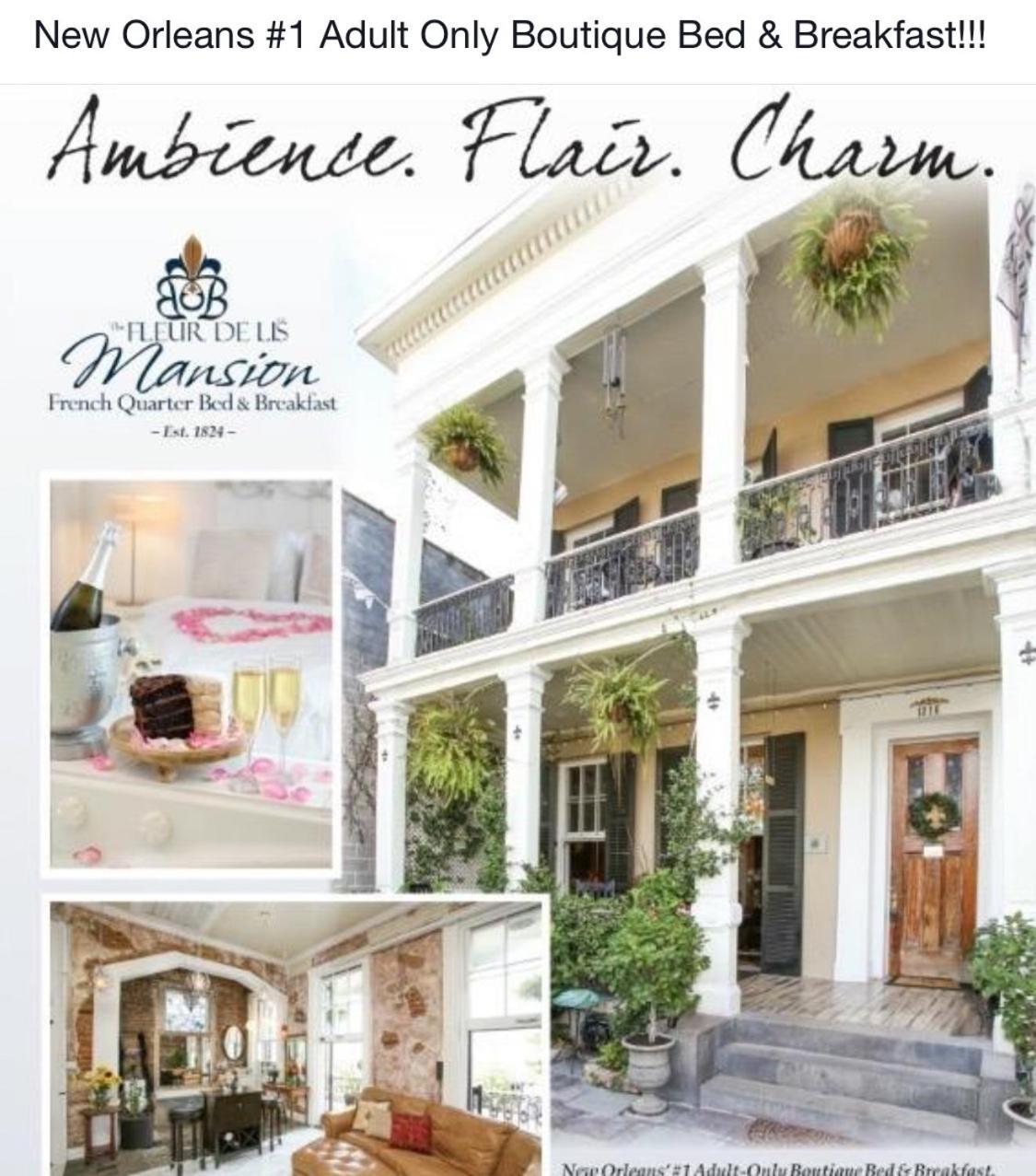 뉴올리언스 Fleur De Lis Mansion B&B 외부 사진